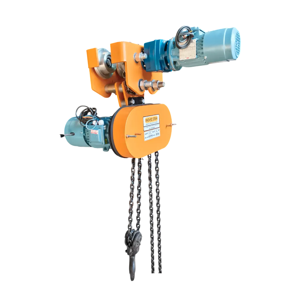 2. Electric Chain Hoist With Electric Trolley