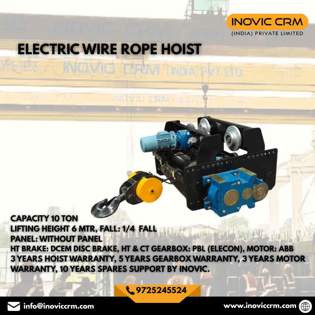 4. Fixed Type Wire Rope Hoist